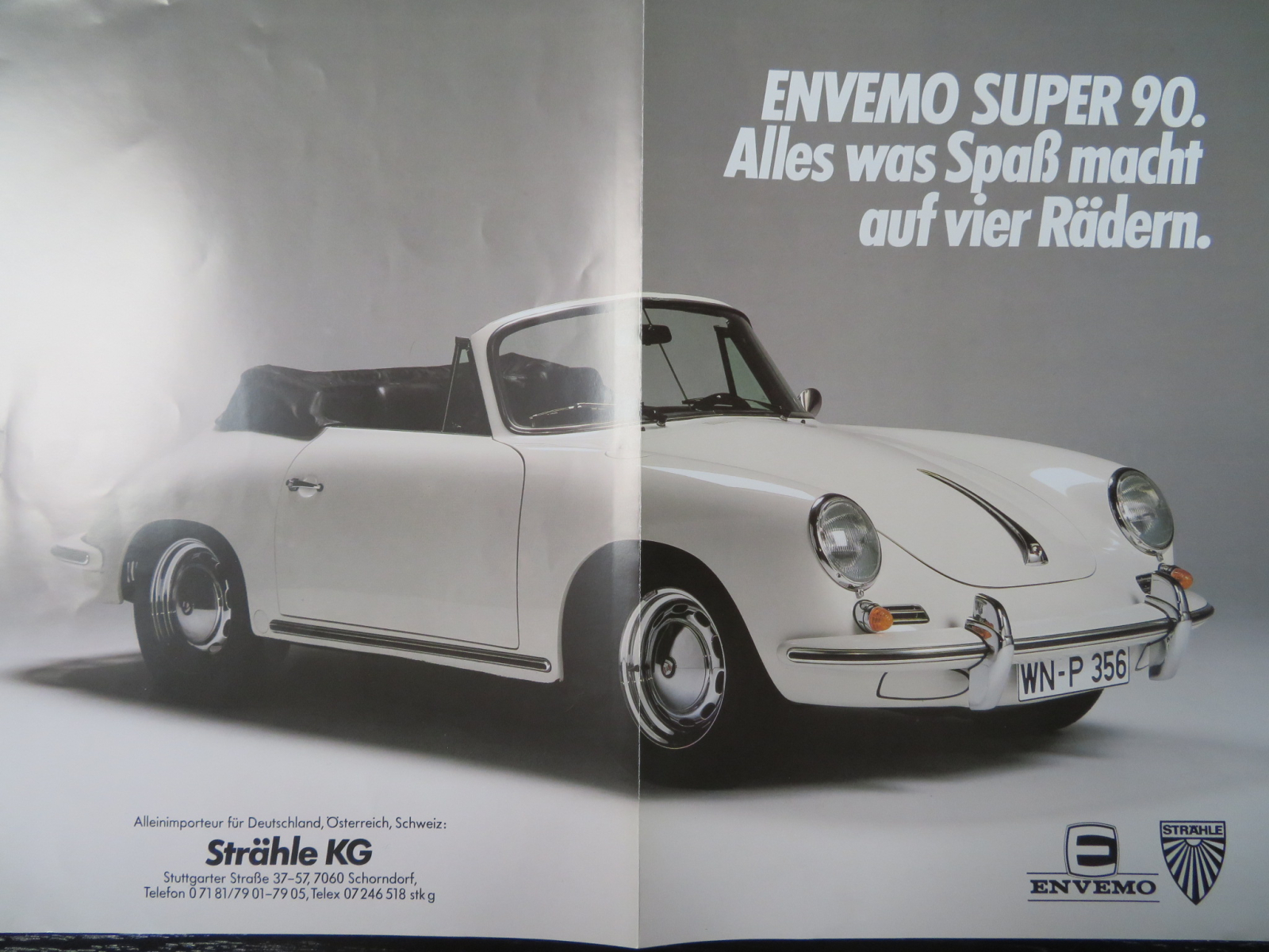 Porsche 356 C (Envemo Super 90) Cabriolet