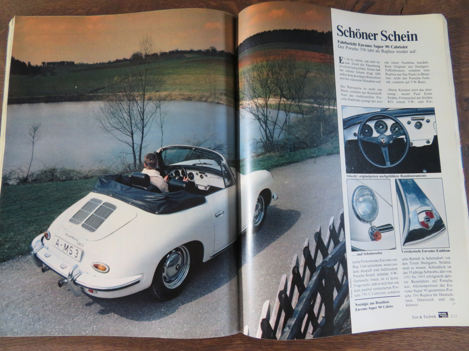 Porsche 356 C (Envemo Super 90) Cabriolet